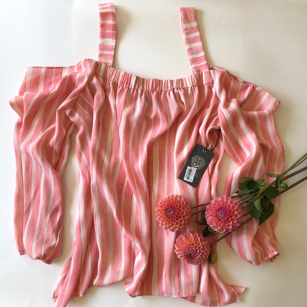 Vince Camuto Open Shoulder Blouse